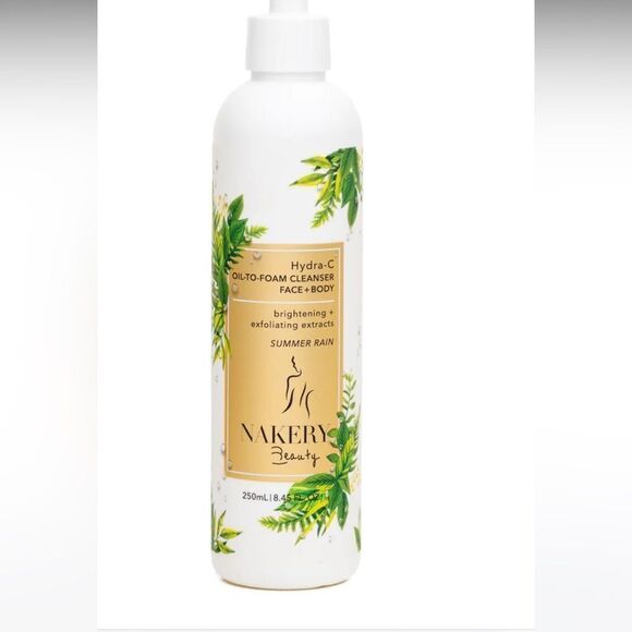 Nakery Beauty Hydra-C Oil to Foam Cleanser for Face + Body choose your scent - Picture 6 of 6